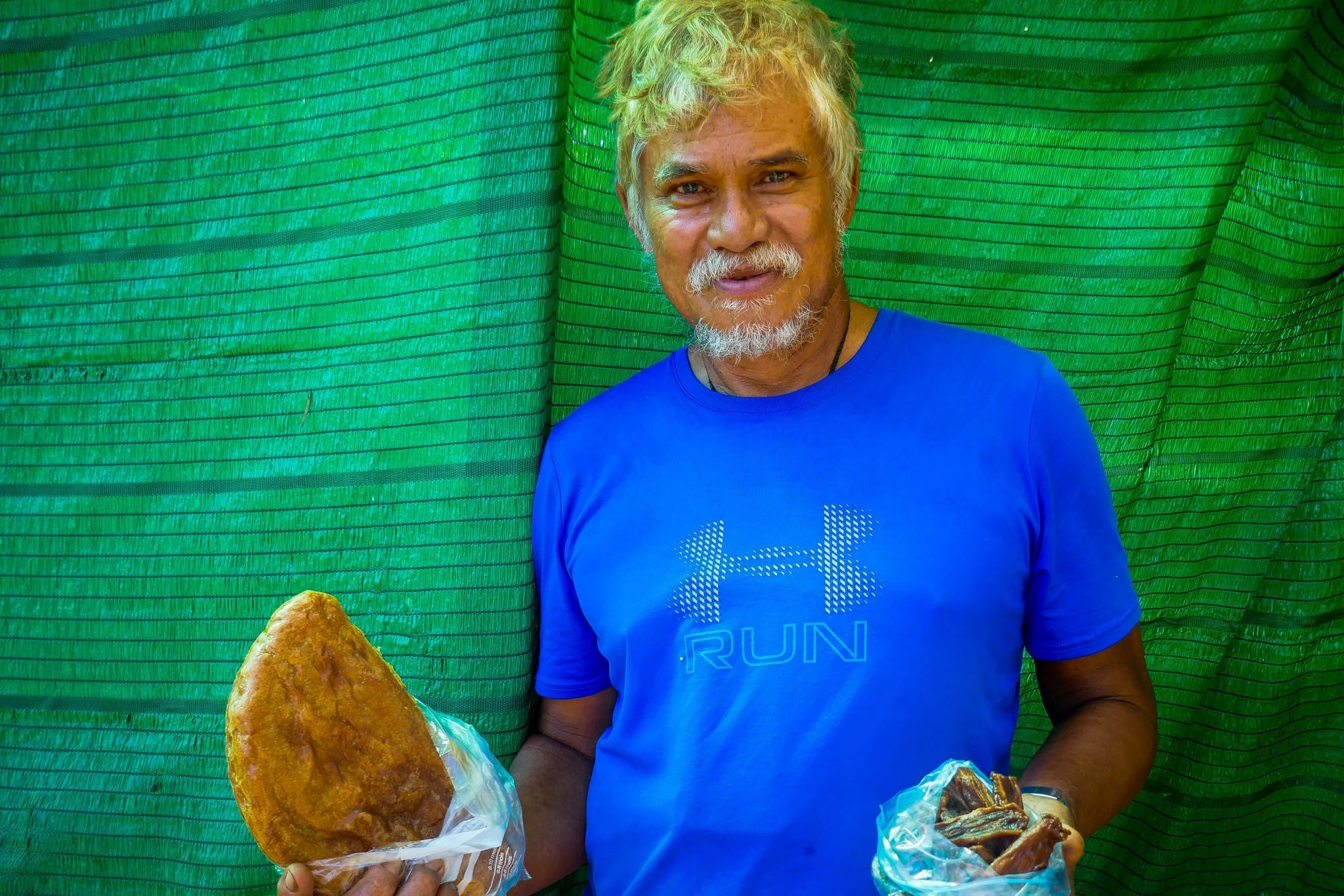 Faustin Ah Yun, agriculteur à Raiatea
