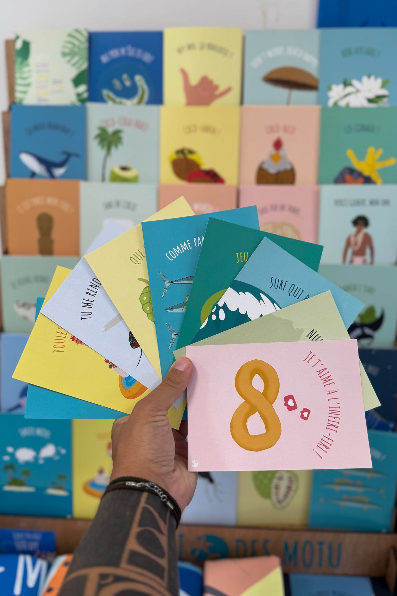 Créations de Dis-moi des motu à Tahiti