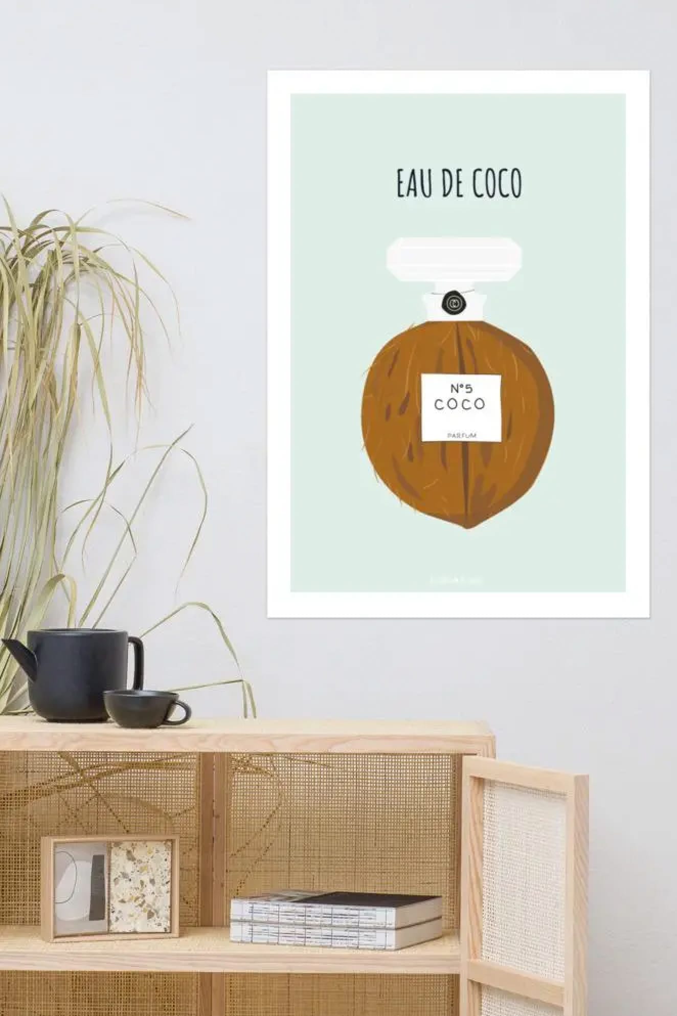 DIs-moi des motu, affiche Eau de Coco