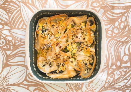Tarte Pota Feta Hommes de Polynesie Credit : CL Augereau