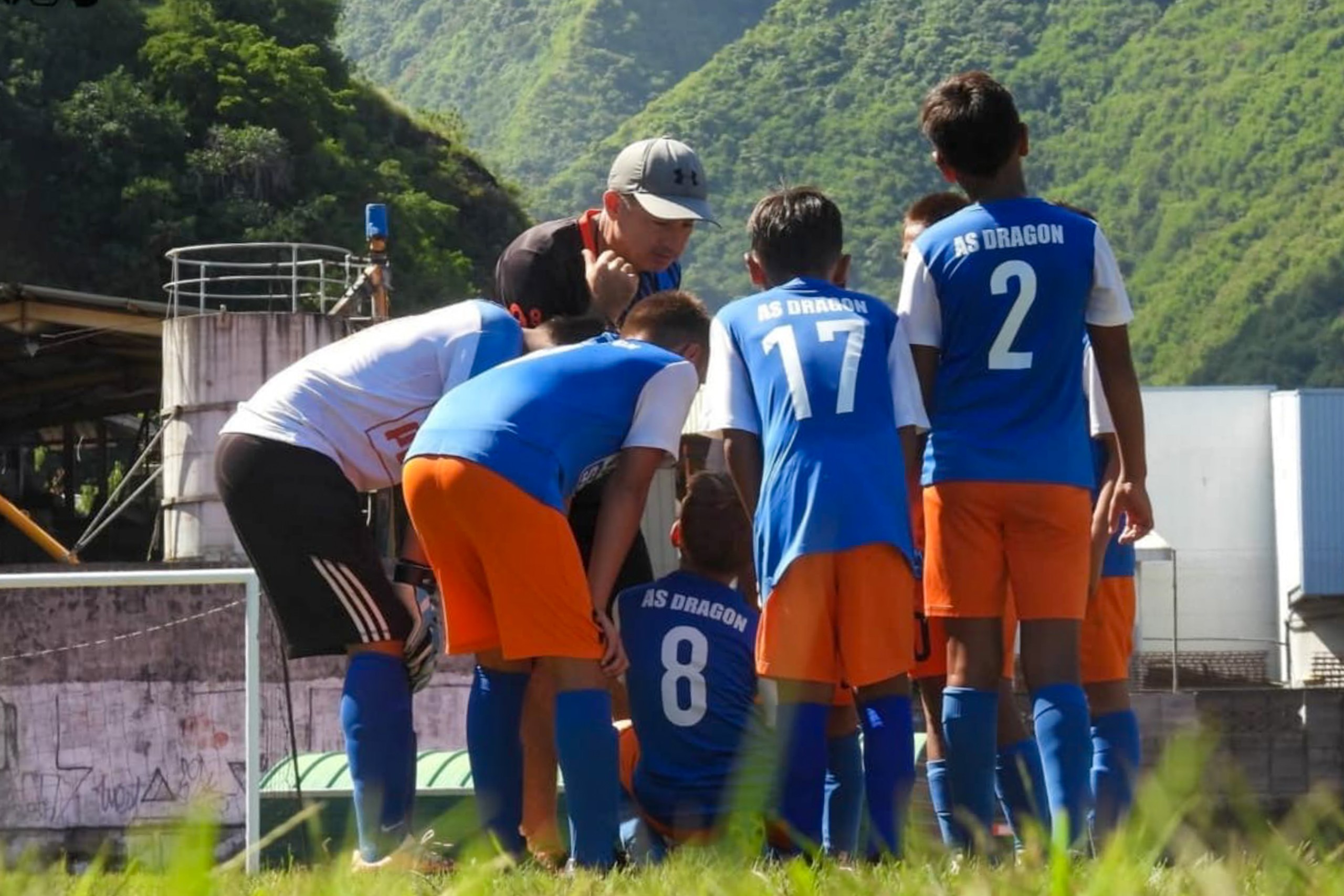Nicolas Broséus, enseignant et coach de foot à Tahiti
