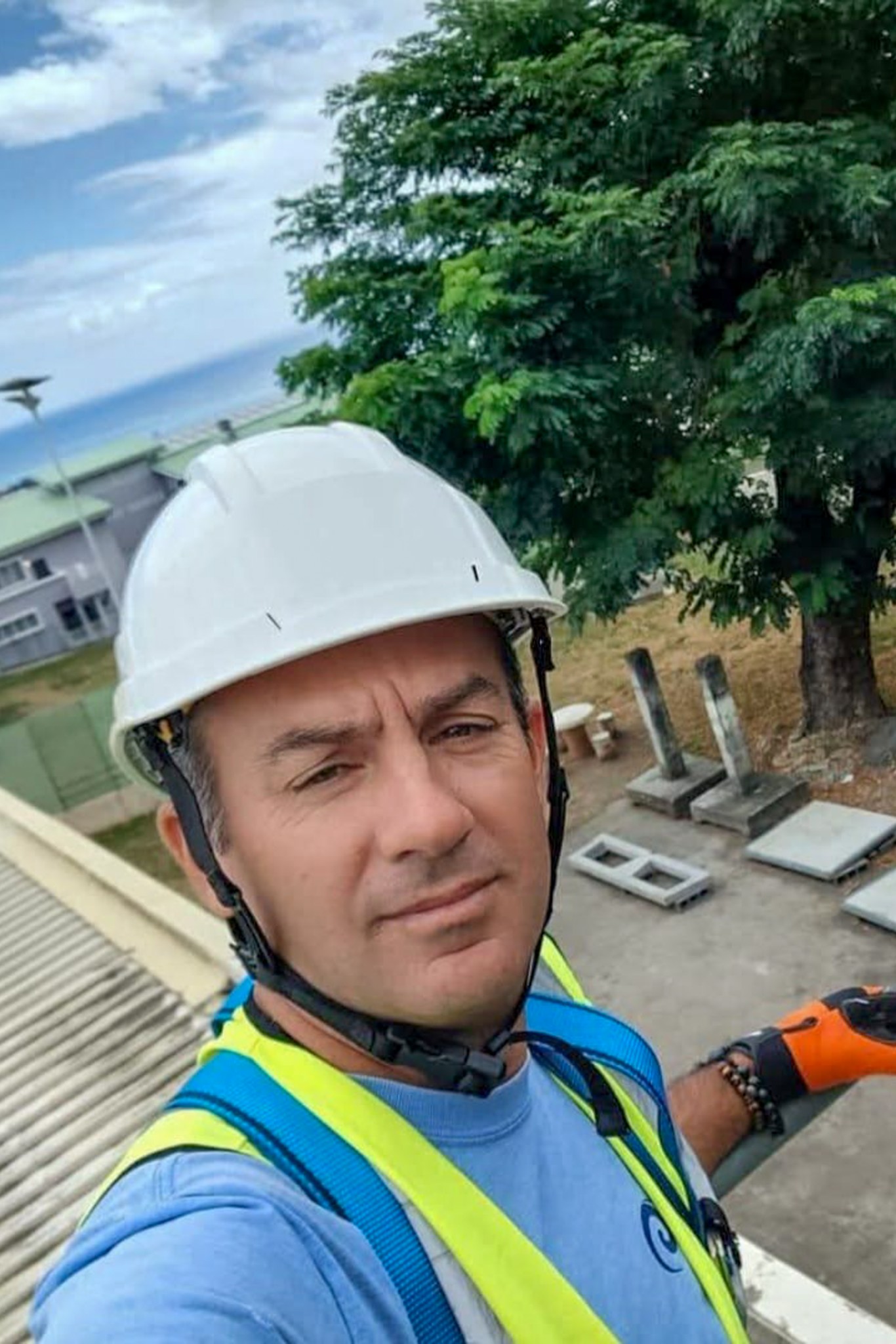 Nicolas Broséus, enseignant et coach de foot à Tahiti